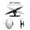 Baseus 2Pcs Car Mirror HD Convex Mirror Blind Spot Auto Rearview Mirror 360 Degree Wide Angle Vehicle Parking Rimless Mirrors