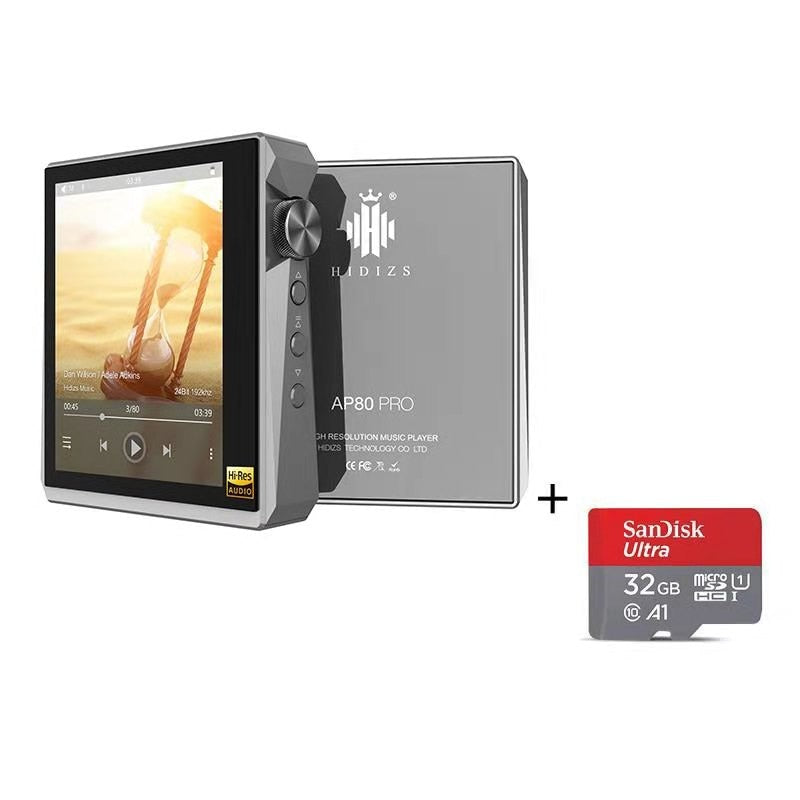 Hidizs AP80PRO HiFi dual ESS9218 MP3 Bluetooth Music Player With Touch Screen Portable FLAC LDAC USB DAC DSD 64/128 FM Radio DAP