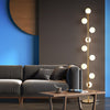 LED living room standing lamp bedside lights home deco lighting Glass ball fixtures Nordic Modern bedroom floor lamps 90v-260v