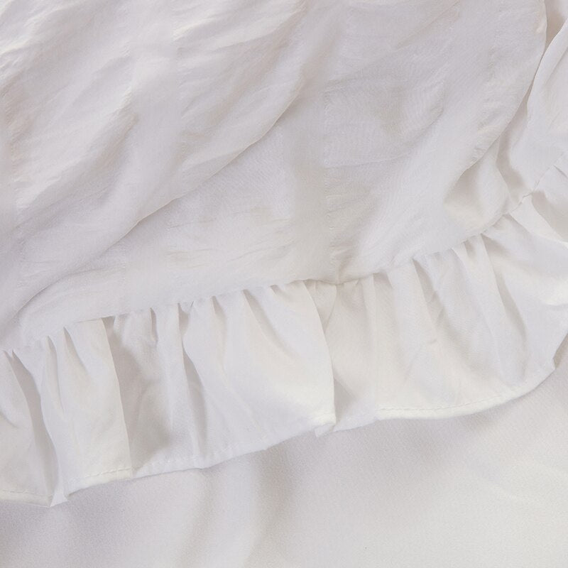 New Style High Quality Princess White Bedding Article Pillow Cover Ruffle Pillow Case Cushion Cover Sleep Pillowcase #/