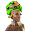 National Decorative Scarf Shawls Women African Head Wrap African Traditional Fashion Printed Ankara Cotton Headscarf