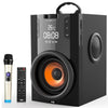 2200mAh Big Power Bluetooth Speaker Subwoofer Wireless Portable Heavy Bass Stereo Speakers Music Player LCD Display FM Radio TF - Surprise store