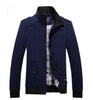 HCXY 2020 Men's Jackets with Epaulets Men Epaulet Jacket Coat 100% Cotton Coats Man Outwear Clothes Standing collar High quality - Surprise store