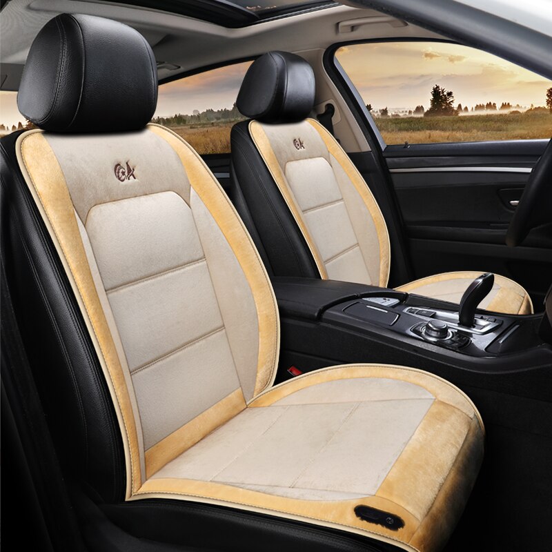 Car heating cushion winter car mat car universal seat electric heating seat cushion 12V car tweezers electric heating pad
