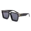 SHAUNA Ins Popular Square Sunglasses UV400