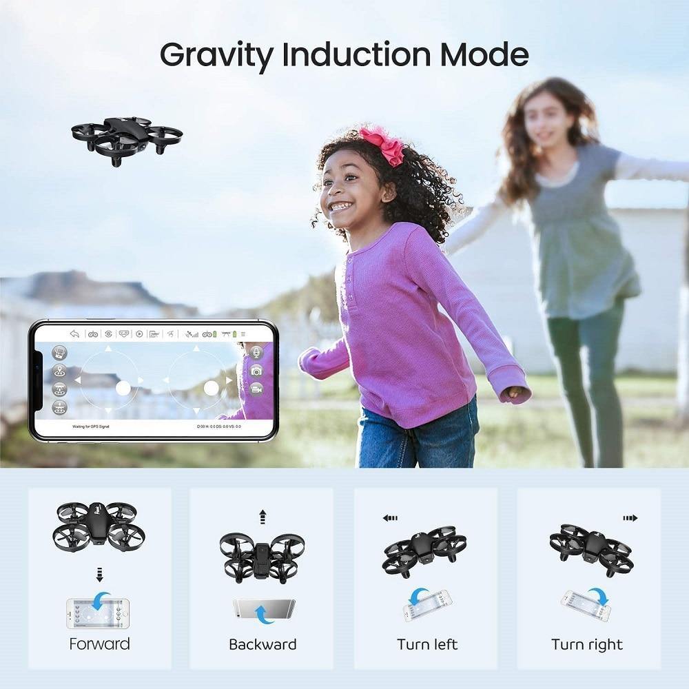 Potensic RC FPV Drone With 720P HD Camera Mini Portable Quadcopter Remote APP Control Children Toys for Kids and Beginners - Surprise store