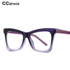 49547 TR90 Cat Eye Anti Blue Light Optical Glasses Frames Men Women TR90 Fashion Computer Eyeglasses