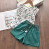 Bear Leader Girls Clothing Sets New Summer Sleeveless T-shirt+Print Bow Skirt 2Pcs for Kids Clothing Sets Baby Clothes Outfits