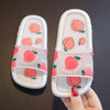 Cartoon Fruit Slippers Kids Boy Girl Summer Outdoor Sandals Baby Cute Indoor Bedroom Shoes Antiskid Bathroom Slippers for Shower