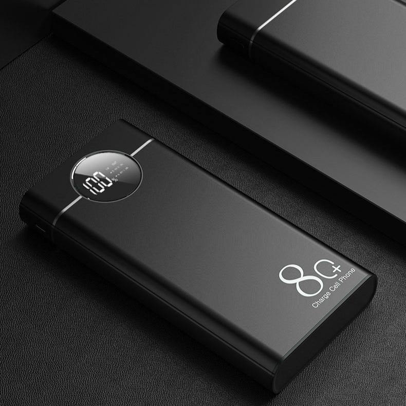 Power Bank 80000mah Large Capacity Portable Fast Charging Dual USB Power Bank External Battery for Samsung Xiaomi Smartphone - Surprise store