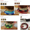 Liffly Brand Necklace Earrings Multi-layer Woven Jewelry Choker Necklace Bridal Wedding African Beads Jewelry Set for Women - Surprise store
