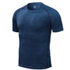 Men's Running T-Shirts, Quick Dry Compression Sport T-Shirts, Fitness Gym Running Shirts, Soccer Shirts Men's Jersey Sportswear - Surprise store