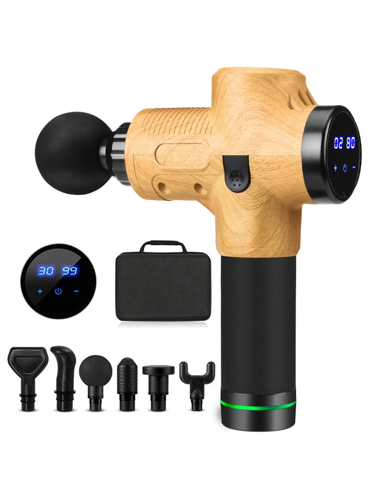 Profession Massage Gun Muscle Powerful Percussion Neck Massager Handheld for Athletes