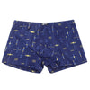 5Pcs/Lot Men'S Underwear Printed Shorts Cotton Comfortable Breathable Middle-Aged Men'S Loose Large Size Boxer Pants