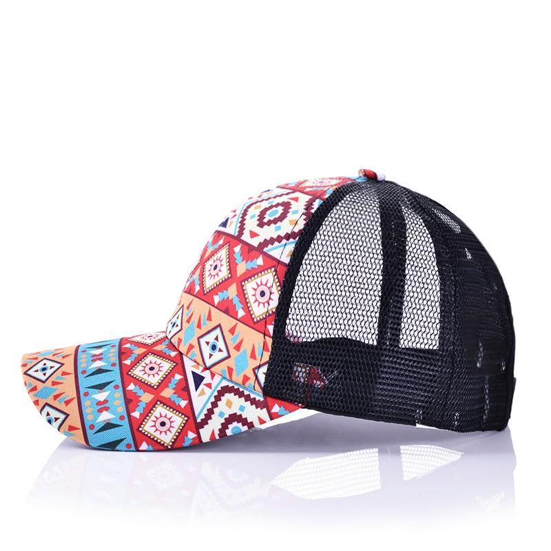 2021 Ponytail Women's Baseball Cap Women Snapback Mesh Trucker Caps Female Summer Bone Black Adjustable Hip Hop Hats Cap - Surprise store