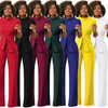 large size 3xl jumpsuit women Casual Rompers long sleeve jumpsuit female plus size jumpsuits winter bandage - Surprise store