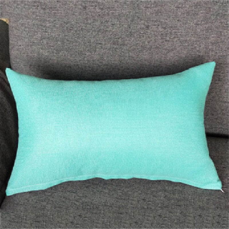 Rectangular Cushion Cover 30x50 Polyester Pillowcase Decorative Sofa Cushions Pillowcover Home Decor Black Yellow Pillow Cases