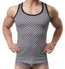 Mens Undershirts Breathable Sleeveless T-shirts Slim Fitness Tank Tops Vest Mens Clothes Set Underwear Boxer Shorts Sportwear