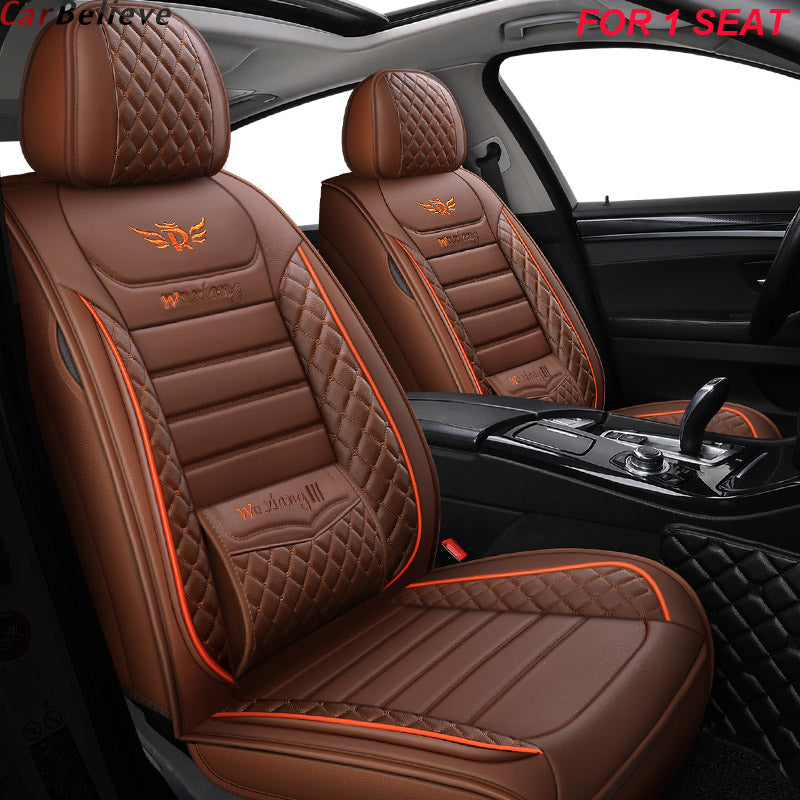 car believe leather car seat cover For nissan qashqai j10 almera n16 note x-trail t31 leaf patrol y61 juke leaf teana seat cover