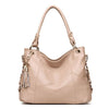 Women Leather Handbags Women Messenger Bags Female Crossbody Bags Ladies Designer Shoulder Bag Top-handle Bag Vintage Retro Tote