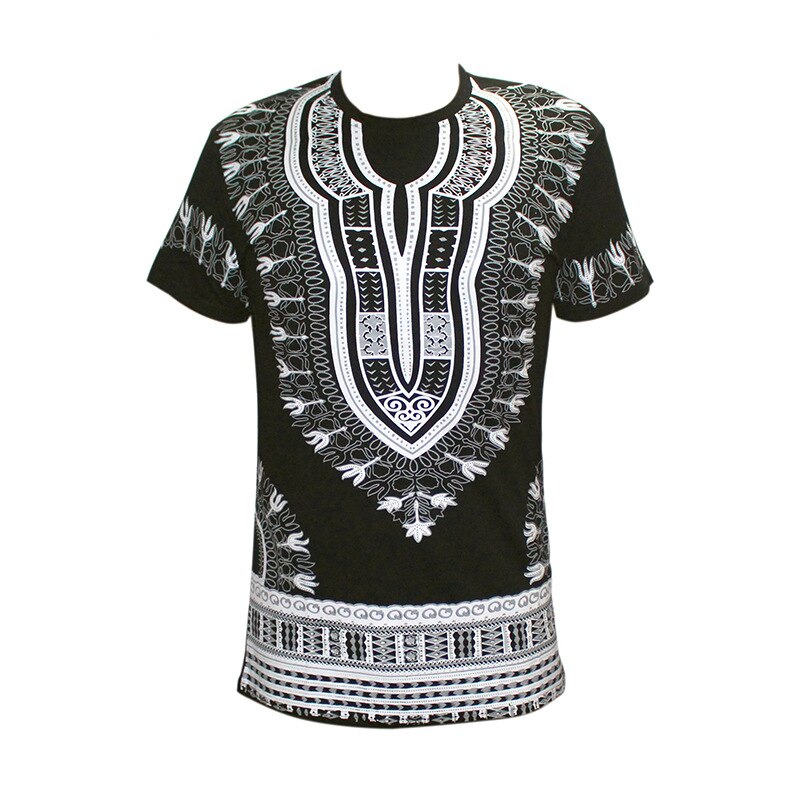 2019 new arrival summer elegent fashion style african women printing plus size dress M-XL