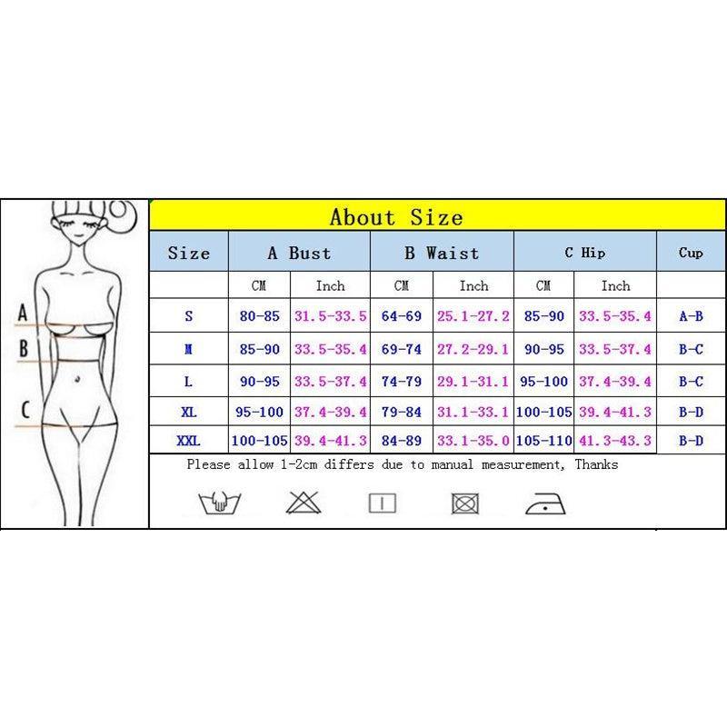Sexy Swimwear Women One Piece Swimsuit Female Halter Bathing Suit Hollow Out Monokini Swimming Suit Beach Push Up Swimsuit Women - Surprise store