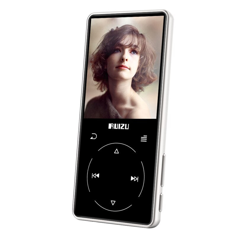 RUIZU MP3 Player with bluetooth 4.2 and 2.4 Screen touch keys hifi fm radio mini sport MP 3 music player portable metal walkman