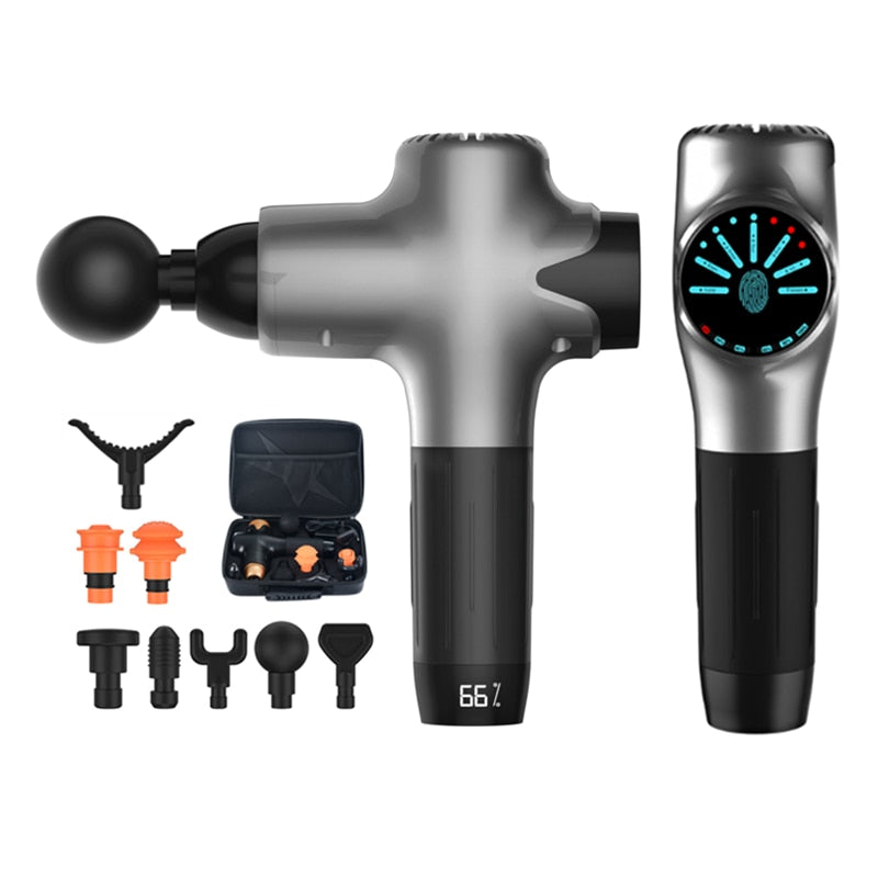 High Frequency Massage Gun Electric Body Massager Exercising Massage Relaxation Slimming Shaping Pain Relief