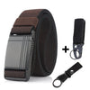 New Elastic Belt For Men Slide Metal Magnetic Buckle Adjustable Male Trousers Belts Military Combat Tactical Belts High Quality