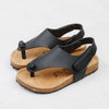 Children's Sandals Flip Flops Boys Casual 2020 Summer Girls Shoes PU Leather Little Big Kids Slippers Outdoor School Flats With