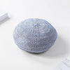 2021 Summer Beret Hats For Women Flat Cap Knit Hollow lace beret Hats Lady Girl Berets Hat Bone Female Tocas Painter Hat sun cap - Surprise store