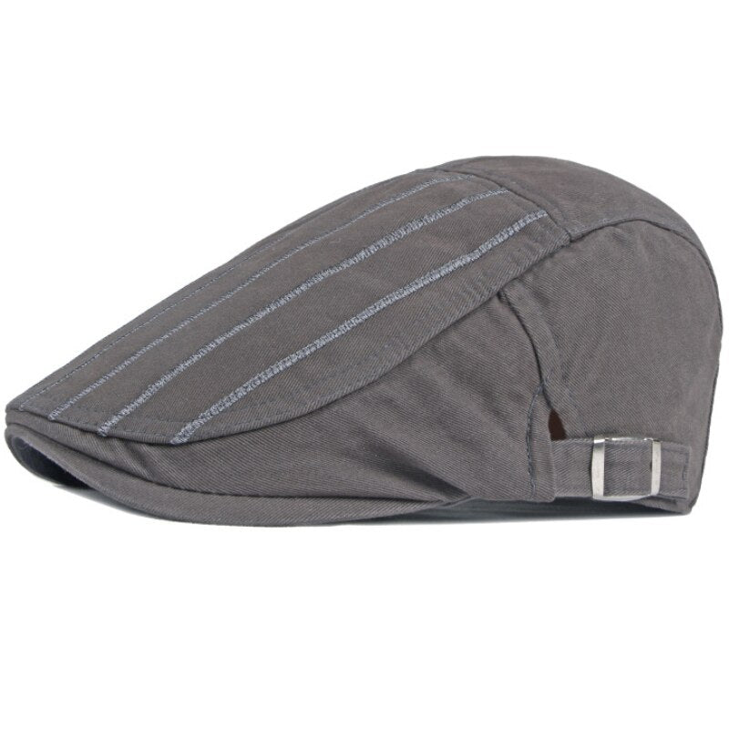 HT3558 Berets Spring Summer Men Women Cap Hat 100% Cotton Adjustable Ivy Newsboy Flat Cap Men Women Beret Hat 2021 New Beret Cap