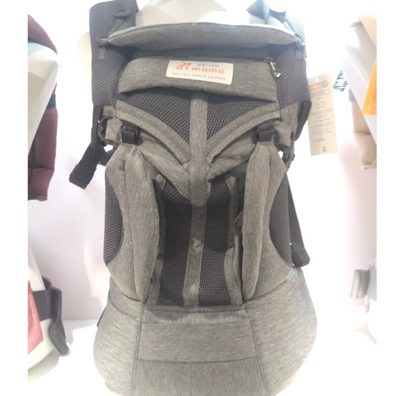 Aimama 0-36 Months 360 Ergonomic Cold Air Cotton Adjustable Baby Carrier Baby Sling Wrap Strap Backpacks