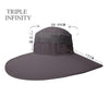 New Summer Sun Hat For Man Outdoor Quick-drying Sun-proof Men's Panama Hat Fishing Breathable Male Large Wide Brim Bucket Hats