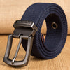 Military Tactical Belt Men Canvas Belts for Jeans Male Casual Metal Pin Detachable Buckle Straps Belt ceintures 140 150 160 cm