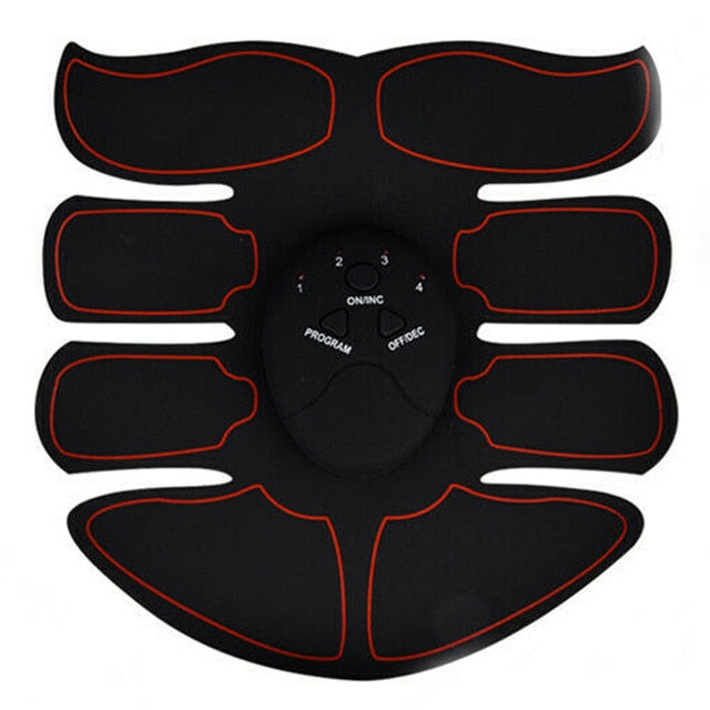 ABS Stimulator Electric Muscle Stimulator EMS Wireless Buttocks Hip Trainer Toner Abdominal Fitness Home Gym Body Slimming