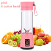 DTVANE 6 Cutter Head Smoothie Blender Electric Juicer Machine Portable Blender Mini Food Processor Personal Lemon Squeezer
