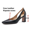 FEDONAS Elegant Shallow Shoes For Women Genuine Leather High Heels Pumps Female Calssic 2021 Spring Wedding Party Women'S Shoes