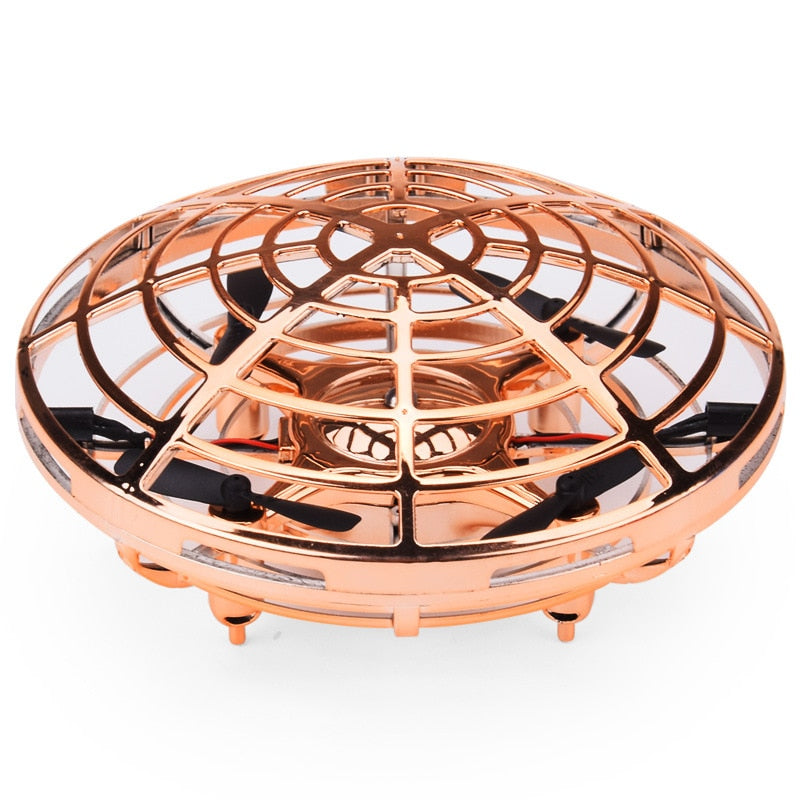 UFO Flying Ball Mini Drone Rc Toys Hand-Controlled Helicopter Toy Fly Drone -lot Hand Ball Aircraft Sensing Induction Drone Kid