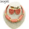 Dandie Fashionable cotton rope necklace, simple female accessories
