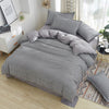 JDDTON Classical Simple Style Bedding Galaxy Sea Stripe Bed Linen Duvet Cover Set AB Side Bed Sheet Set Pillowcase Cover BE094