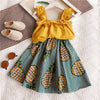 Children Clothing 2020 Summer Toddler Girls Clothes T-shirt+Skirt Outfit Kids Tracksuit Suits For Girls Clothing Sets 5 6 7 Year