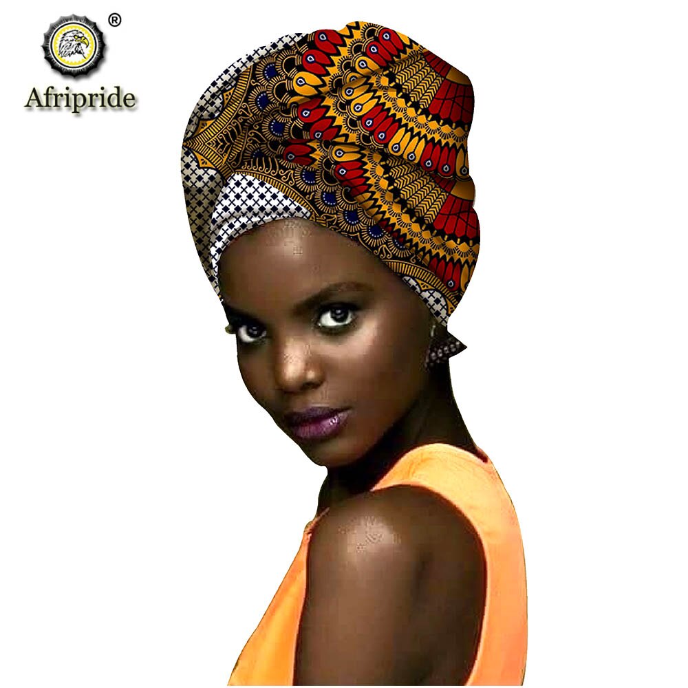 African fashion head scarf print wax cotton women african clothing Bazin Rich headwear A18H001