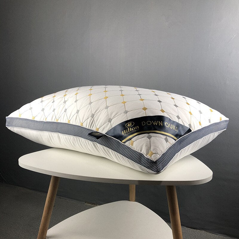 SB Five-Star Hotel Anti-Feather Down dedicated Pillow For bedroom Pillow core Protection Cervical Vertebrae Pillow Home use