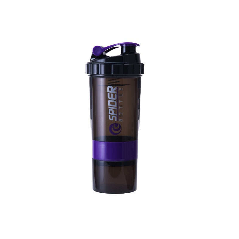 500ml Plastic Shaker Bottle protein Sport Gym Protein Powder Shaker Mixer Cup Bottle Sports Water Bottle Drinkware BPA FREE