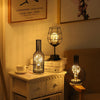 Retro Classic Lron Art Night Light LED Table Lamp Reading Lamp Bedroom Bedside Lamp Living Room Home Christmas Decoration