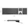 SeenDa Bluetooth keyboard Full-Size Wireless Bluetooth Keyboard for Ipad Laptop Table 109-button multi-pairing - Surprise store