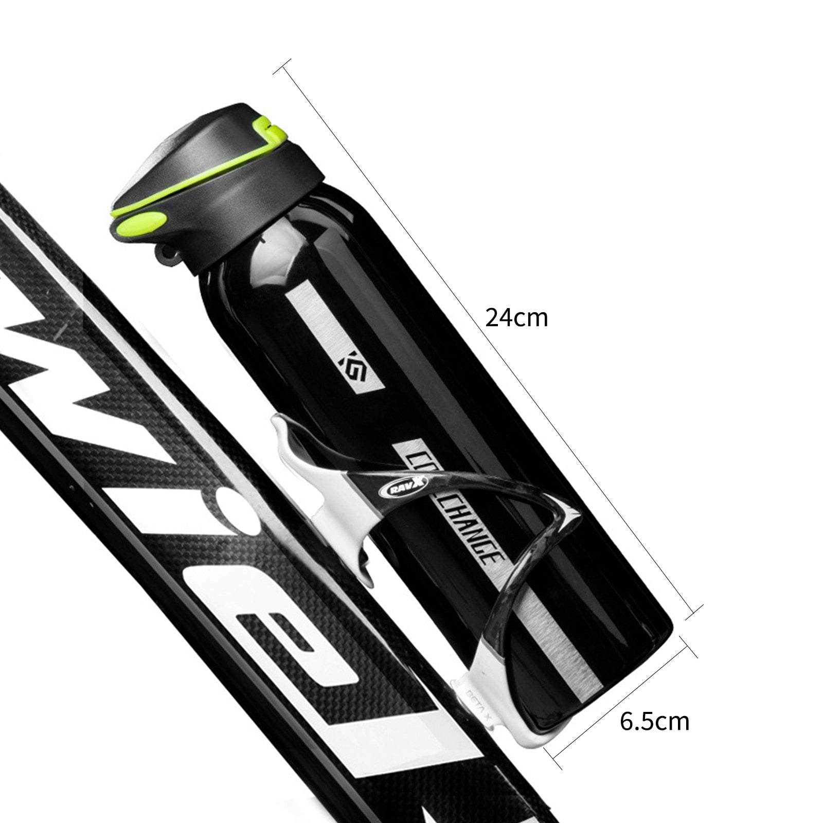 loozykit 500ml Aluminum Alloy Mountain Bike Bicycle Water Bottle Kettle Cycling Thermos Warm Keeping Water Cup Sports Bottle
