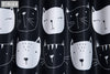 TONGDI Children Blackout Curtains Cartoon Cute Lovely Cats Printing Decoration For French Window Home Parlou Bedroom LivingRoom