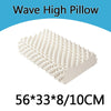 Thailand Natural Latex Orthopedic Massage Pillow Neck Cervical Spine Protected Remedial Big Vertebrae Pillow